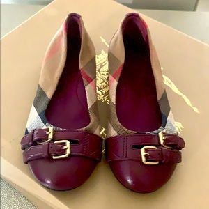 Authentic Burberry Flats